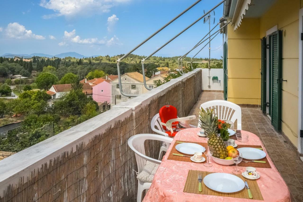 Apartament Modern Flat With Beautiful Views In South Of Corfu Lefkimmi  Zewnętrze zdjęcie